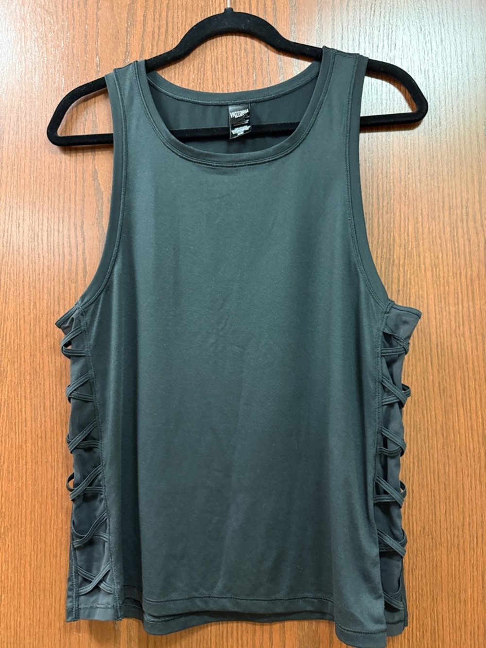 Volcom Women's Black Side-Lace Tank